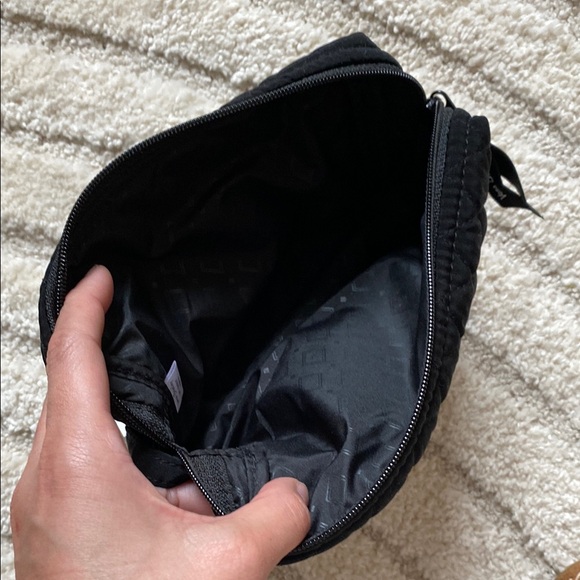 Vera Bradley Black Quilted Cosmetic Bag - Picture 9 of 9